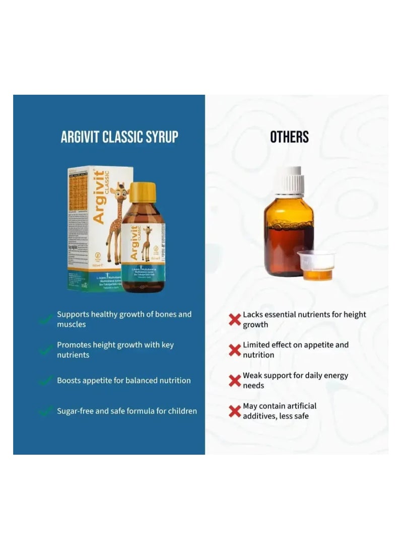 ارجيفيت أرجوفيت كلاسيك شراب الفيتامينات، 150 مل - Image 2